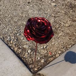 Metal roses