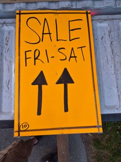 HUGE SALE! FRIDAY AND SATURDAY 6/12 & 6/13. 8am start