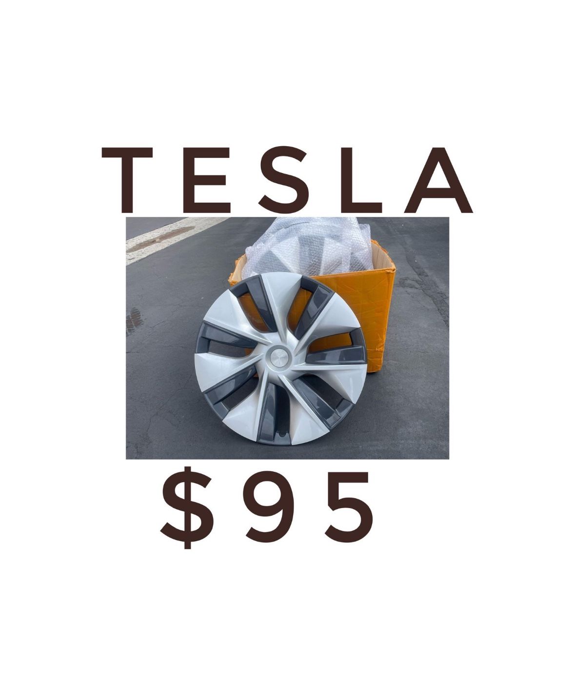 Tesla Hubcaps