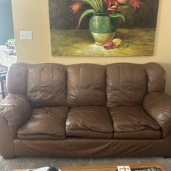 Leather Couch