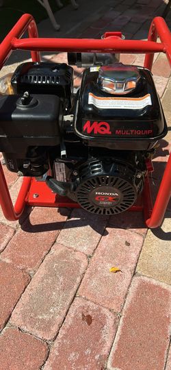 Water pump with Honda motor