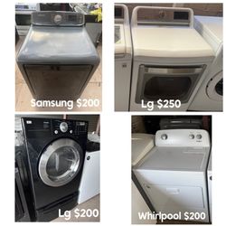 Gas dryer Samsung Lg whirlpool