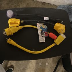 RV or Marine Shore Power Adapters 