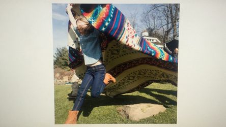 Ecuadorian wool blankets