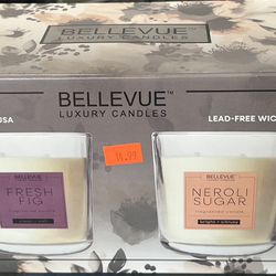 Bellevue 4 Pack Luxury Candles