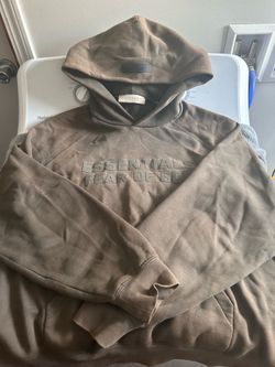 Fear of God Essentials hoodie ‘Off Black’