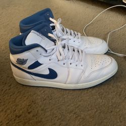 Jordan 1 Mid Industrial Blue Size 13 Mens