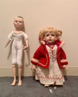 Cracked Collectable Porcelain Dolls