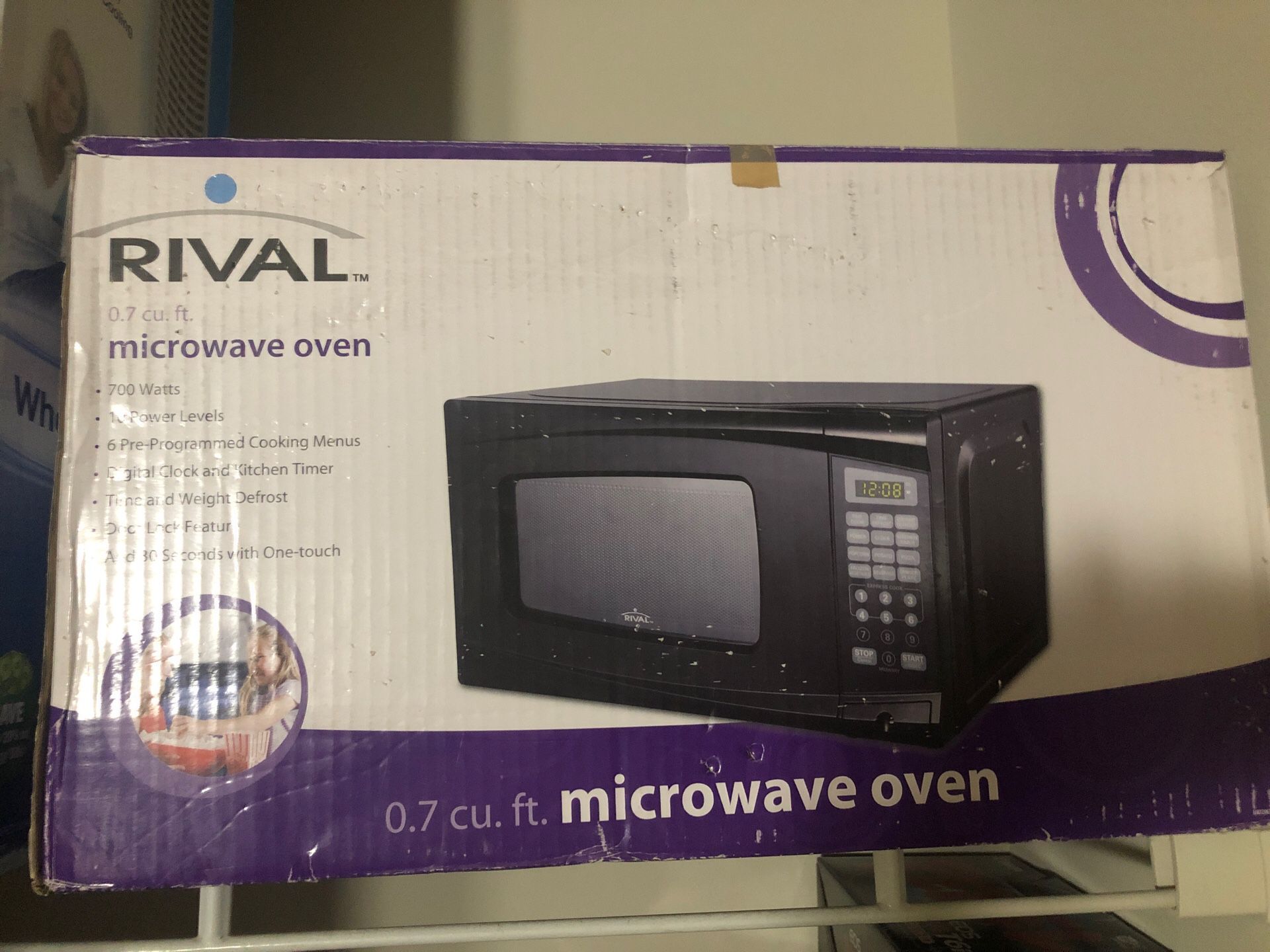 Microwave (rival brand) boxed unused