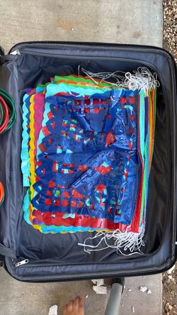 Papel picado banner fiesta banner
