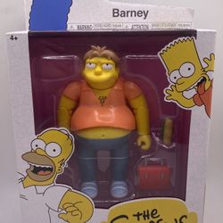 The Simpsons Wave 4 BARNEY w LUNCH BOX & SUB 5" Figure Moe's Tavern NEW 2025