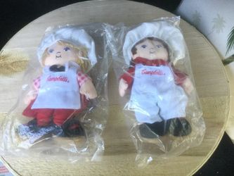 Campbell's soup vintage dolls