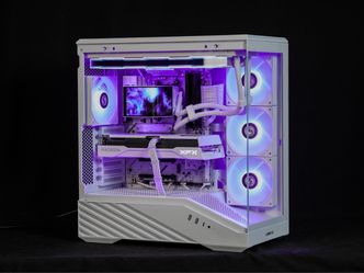 Andromeda | RX 9060 XT + 7800X3D | 32GB DDR5 | 1TB NVMe | Lian Li V100R White Custom Gaming PC