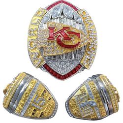 2023 KC Chiefs Championship Replica Ring 