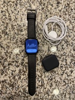 Brand New Apple Watch Series 10 GPS 46mm Jet Black Aluminum With Black Leather Vince camuto band  1 year Apple Warranty   Open to trades 