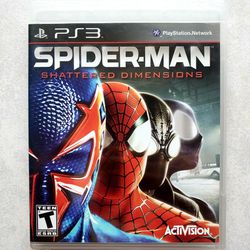 Spiderman Shattered Dimensions Playstation 3 ps3 