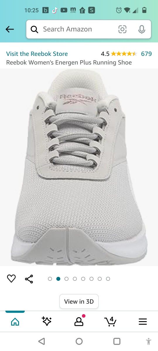 Reebok Gym Shoes Size 5 1/2