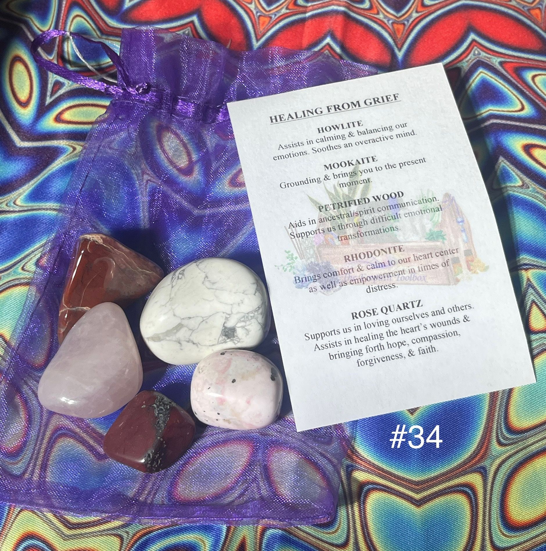 Crystal Stone Healing Sets