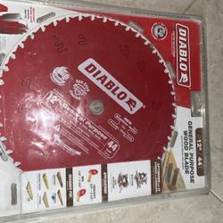New Diablo Red Italy 12" 44 toothGeneral Purpose Saw Blade 