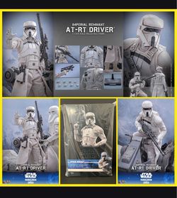 1/6 Hot Toys Star Wars Imperial Remnant AT-RT Driver MMS853 Figure
