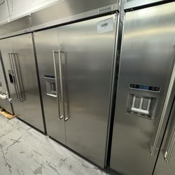 🔥 Kitchenaid 48 Inch Side By side Refrigerator And Freezer New Open Box 
