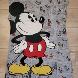 Disney Mickey Mouse Comic Print T-Shirt L-XL