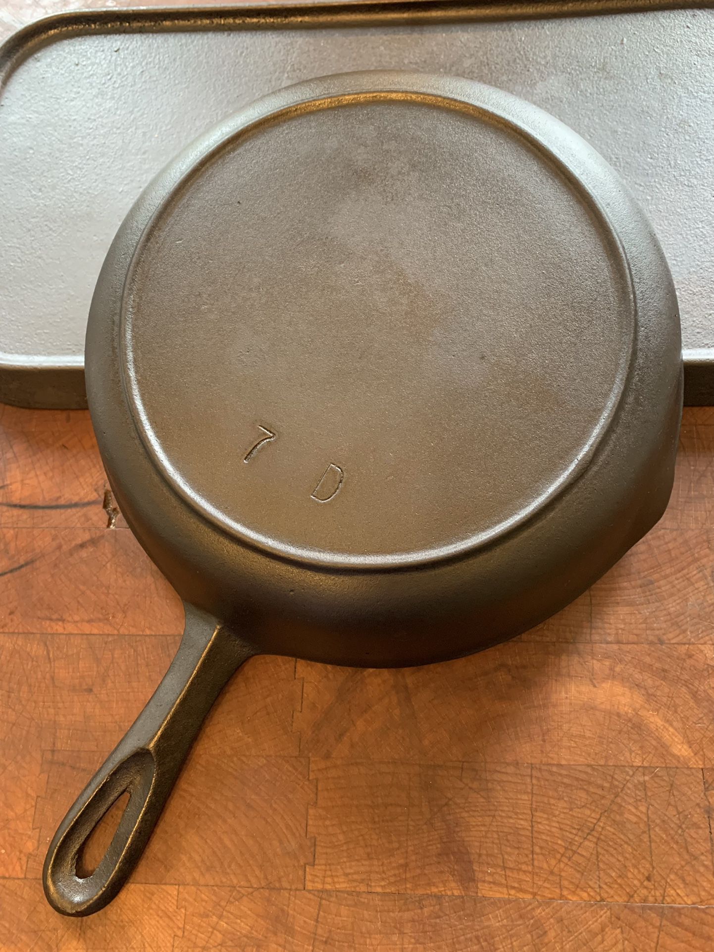 BSR Red Mountan No 7 Cast Iron Skillet