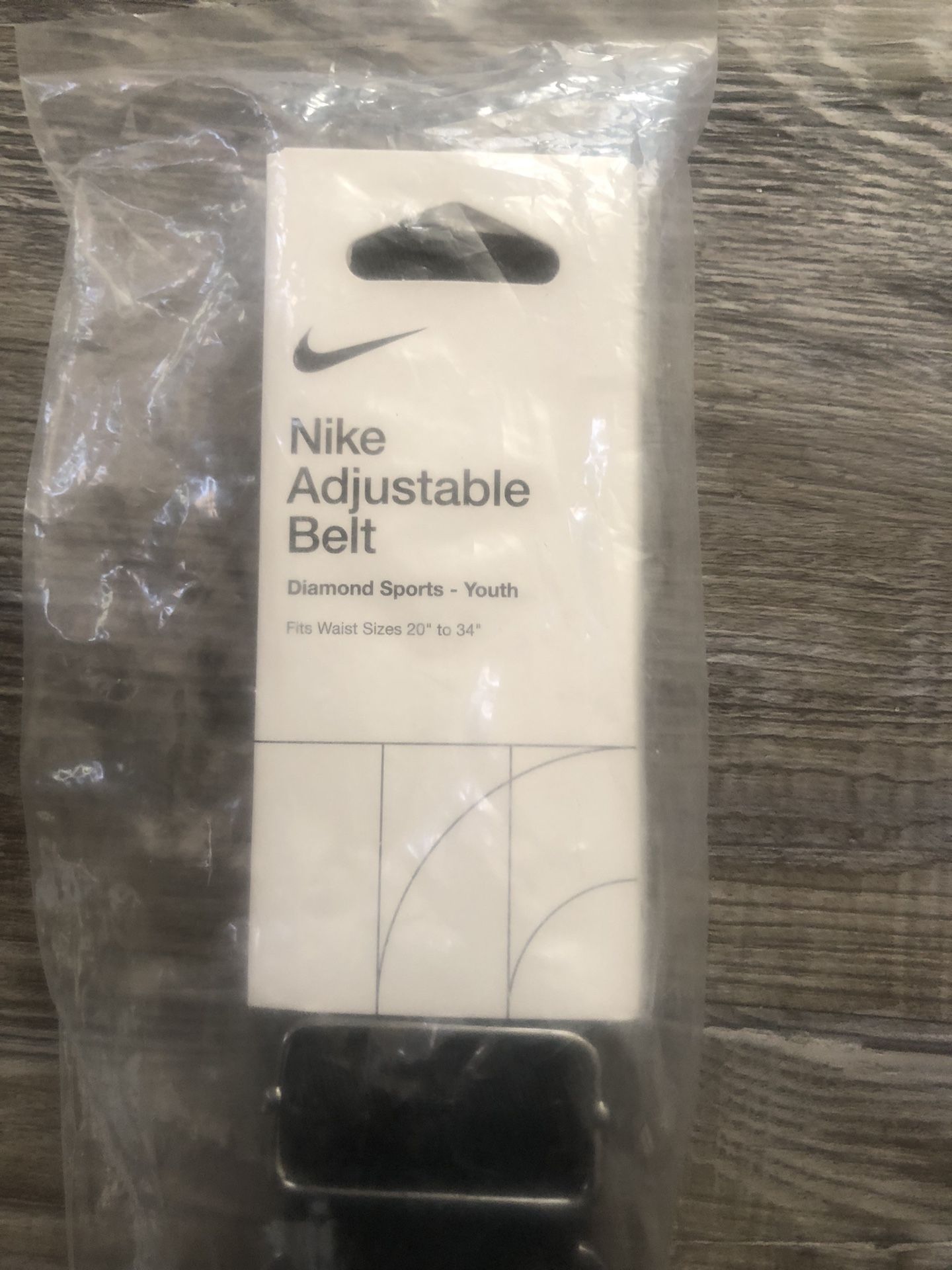 Nike Adjustable Baseball Belt- Youth