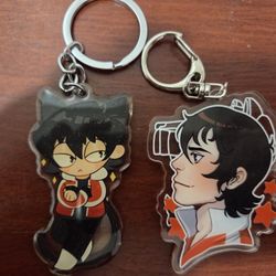 Voltron: Keith Keychains
