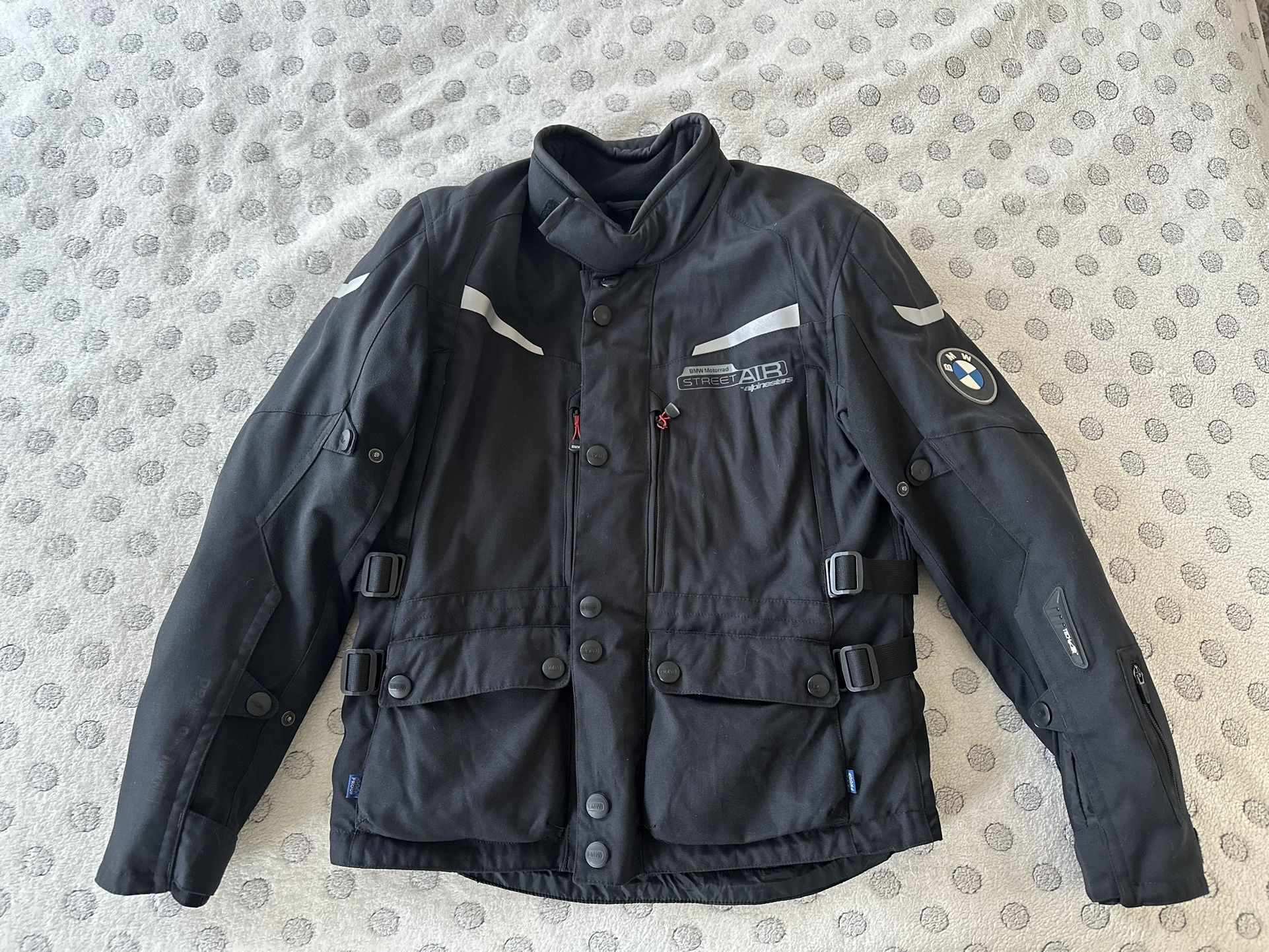 Alpinestars BMW Street Air Motorcycle Jacket Size 46