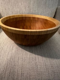 Sur  La Table 11” Bamboo Bowl