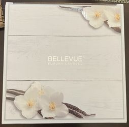 Bellevue Luxury Candles Vanilla+monk Fruit Sent