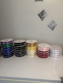 7/8 ribbon satin 100yds