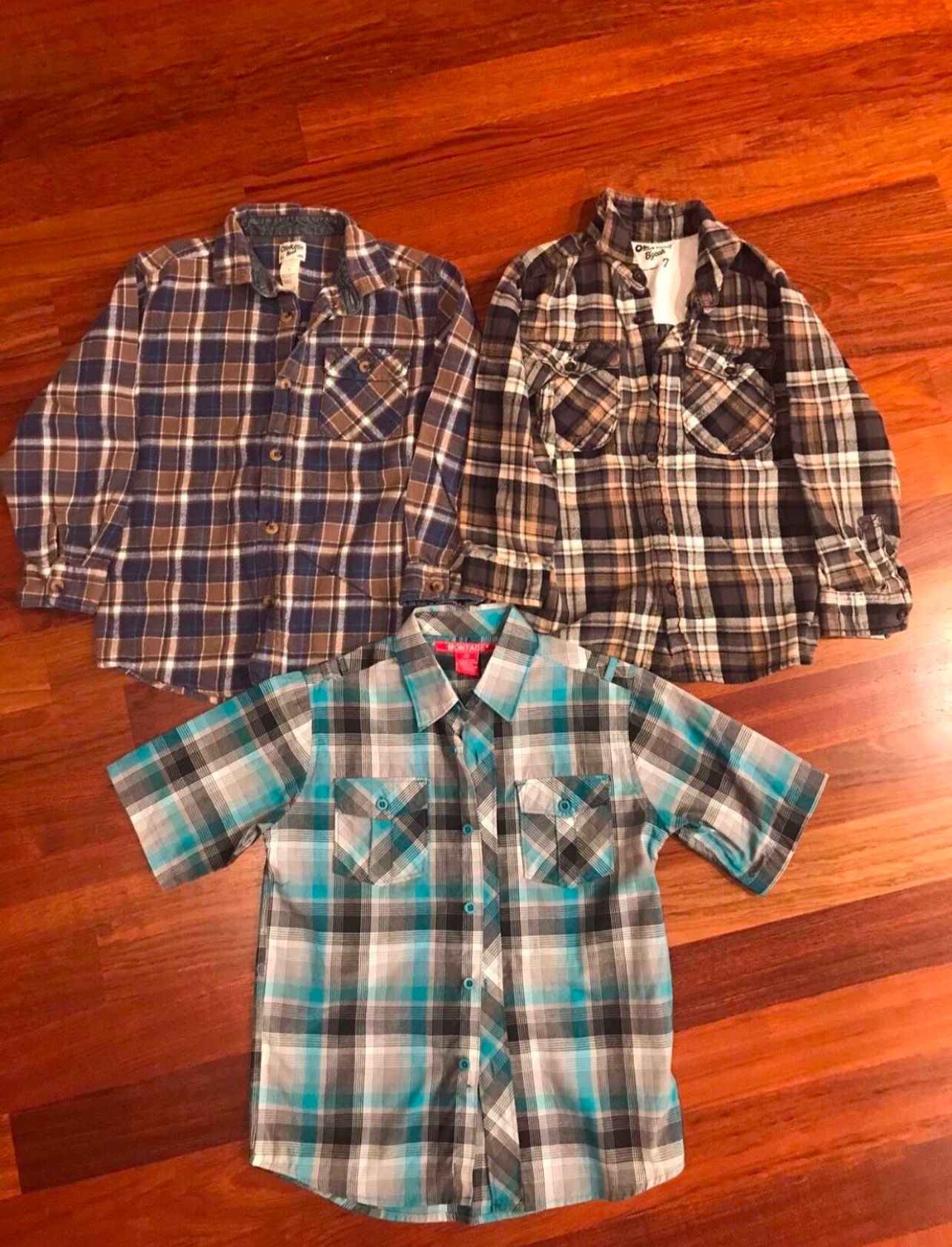 Boys shirts Size 6,7 $1