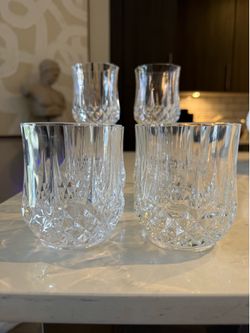 Longchamp Cristal D’Arques glasses