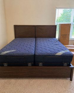 Split King Electric Adjustable Bed Frame & Mattress / Cali King -King - Split King - Queen - Full - Twin XL⭐️NEW -Warranty⭐ng, Queen, Full, Twin XL!🚨