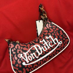 Von Dutch Bag Red
