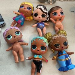 6- LOL surprised, dolls