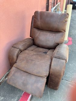 Free recliner leather