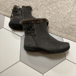 Dark Grey Bass Shayla Boots