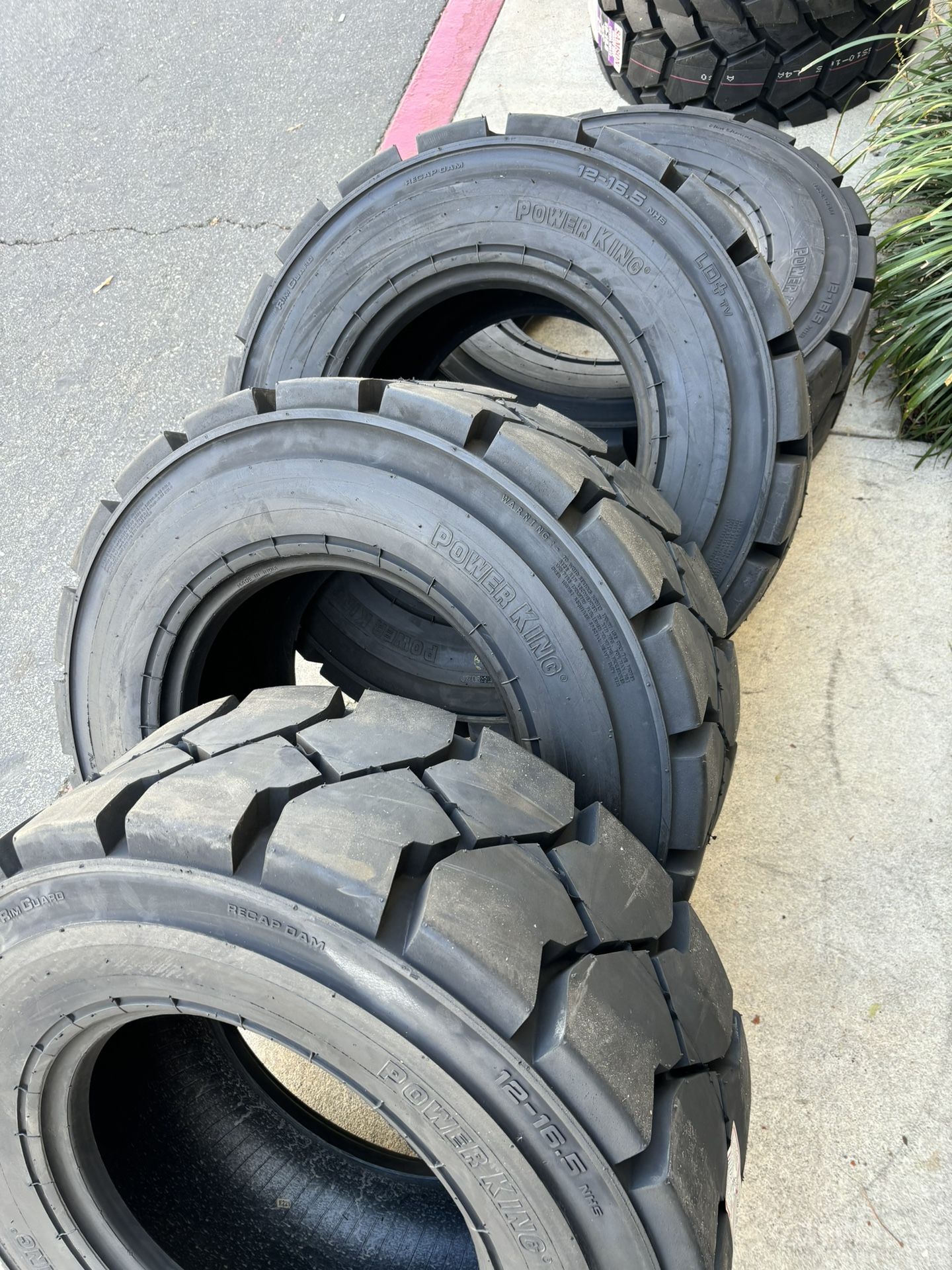 4 Bobcat Tires 12x16.5 $1200