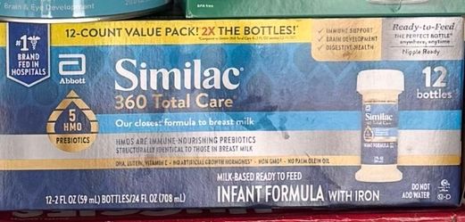 Similac total 2oz sell or trade for Enfamil 12oz cans