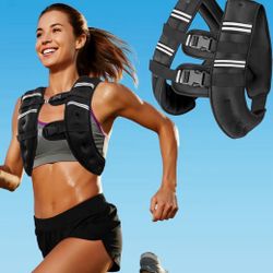 Weighted 12 Lb Vest Great For Walking Exercise