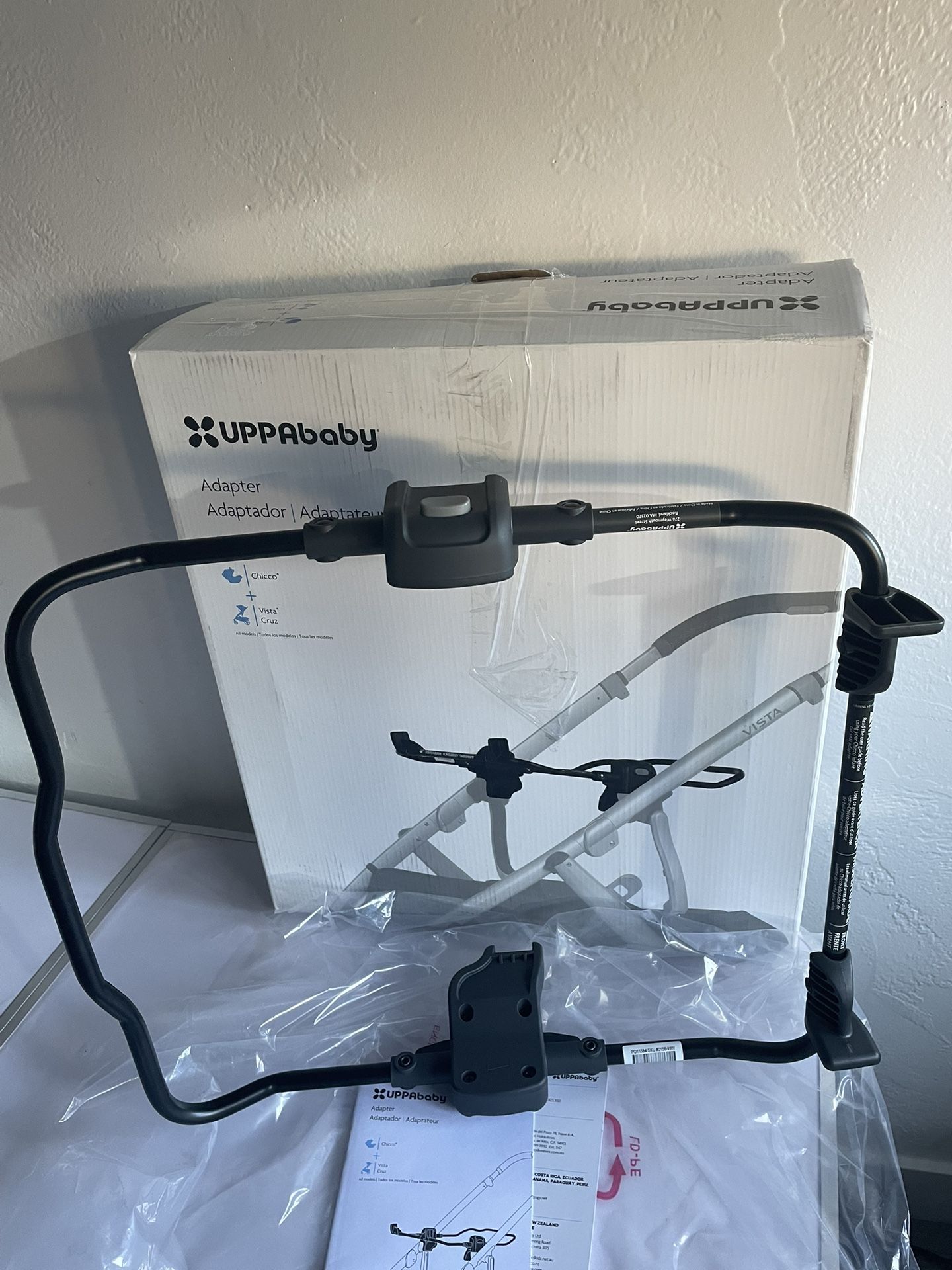 UPPAbaby adapters allow you to fit Chicco infant car seats~ UPPAbaby Adaptador