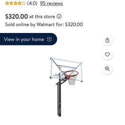 Silverback SBX 54" In-ground Basketball Hoop