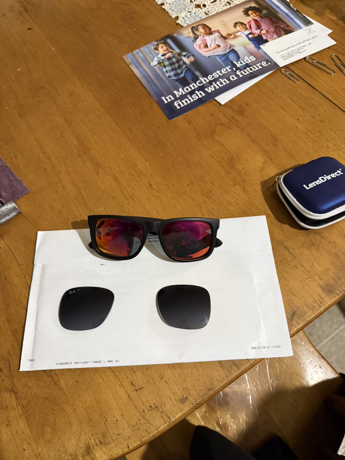 Ray-ban Justin RB4165 100$