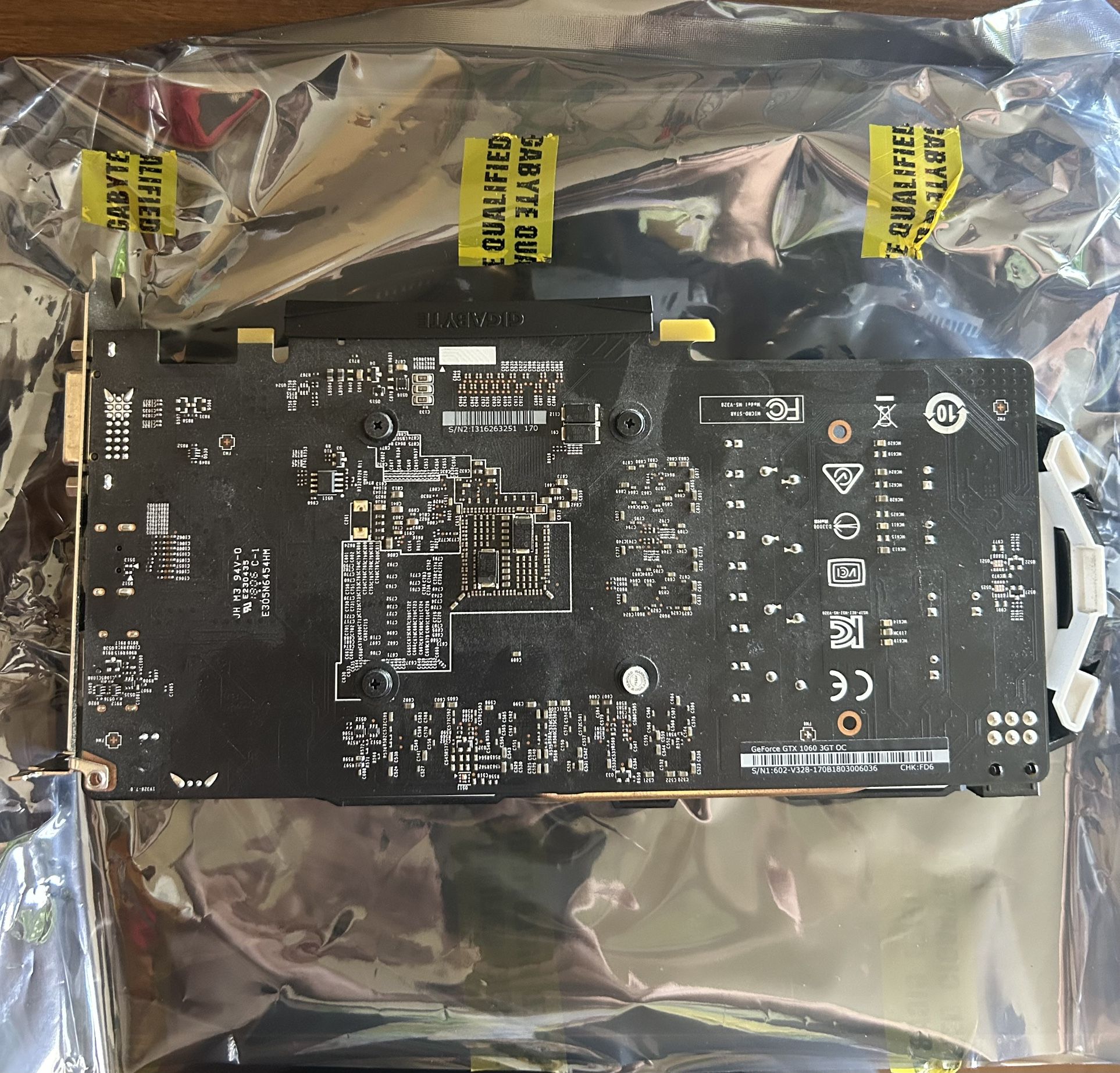 MSI GeForce GTX 1060 3GT OC