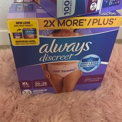 Always Discreet Underwear