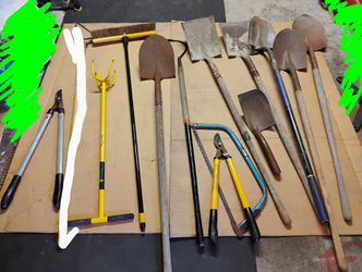 Various Landscaping  Garden Tools  (read Info)