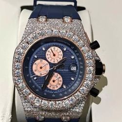 Vvs Moissanite Watch 